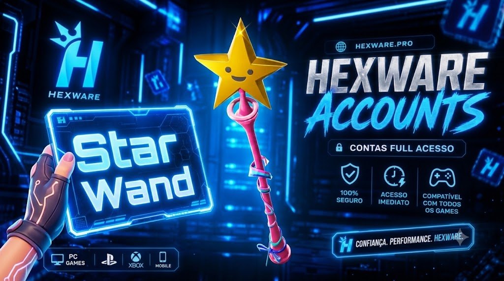 CONTA FA FORTNITE - Star Wand
