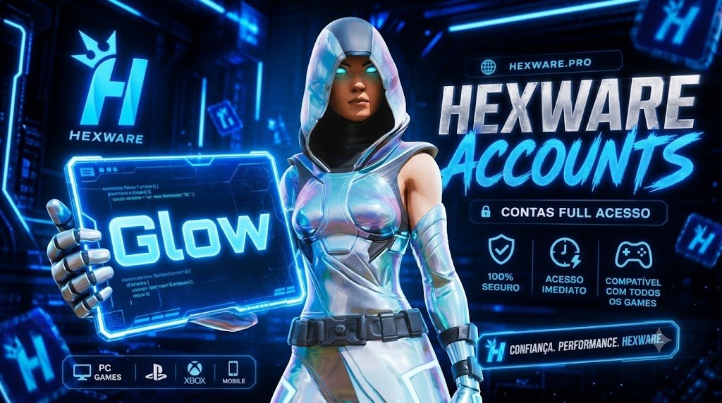 CONTA FA FORTNITE - Glow