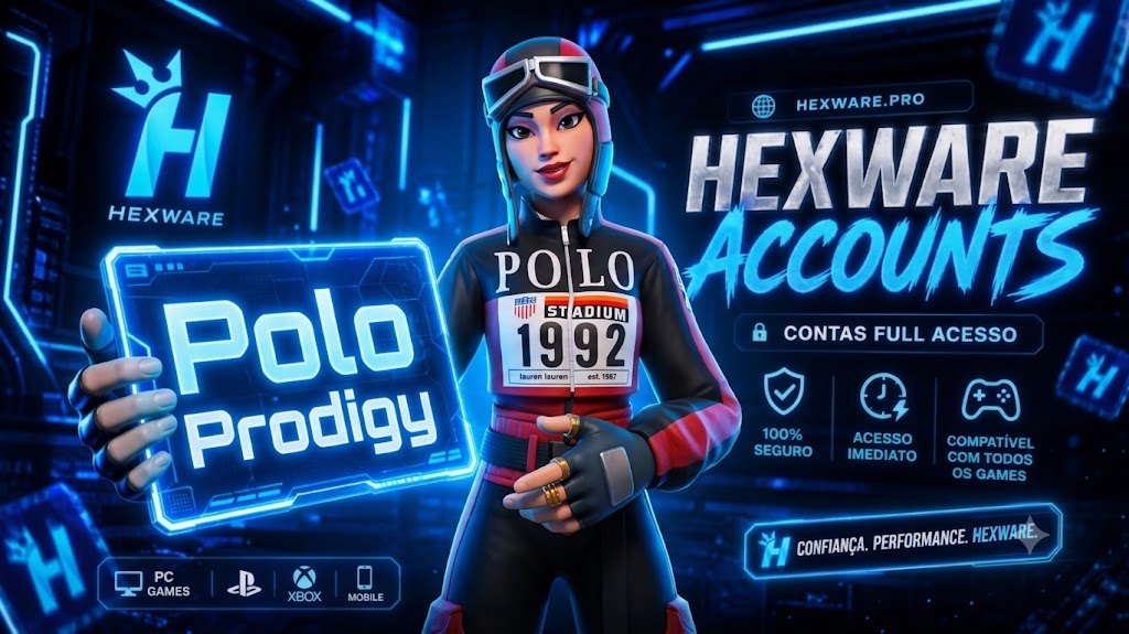 CONTA FA FORTNITE - Polo Prodigy