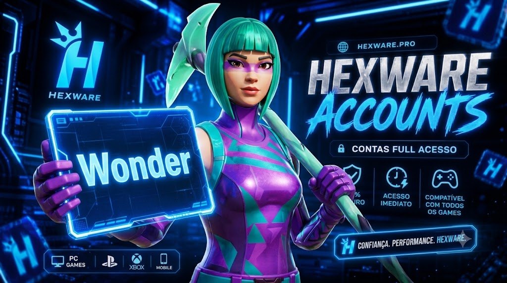 CONTA FA FORTNITE - Wonder
